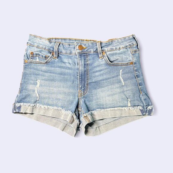 Celebrity Pink Pants - Celebrity Pink Jean Slightly Distressed Shorts